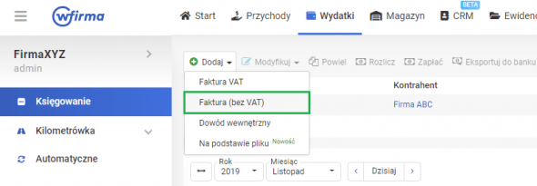 Jak zaksięgować fakturę vat marża - wydatki