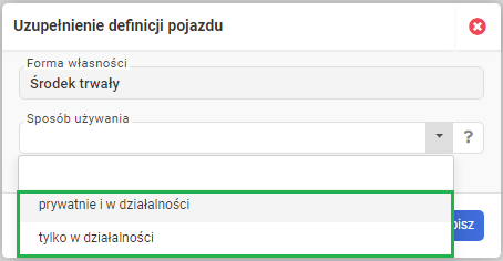 Zmiany w rozliczeniach samochodów - sposób użytkowania