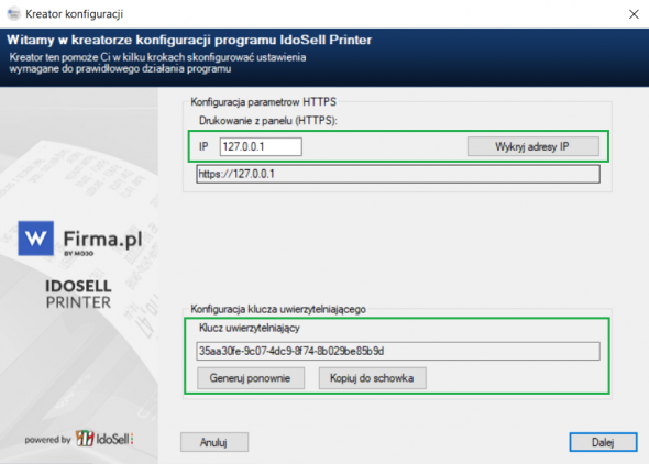 Zmiana oprogramowania Fiskalizator na IAI-Printer - instalacja IAI-Printer