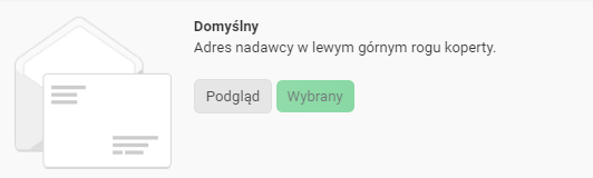 Koperty - szablon domyślny