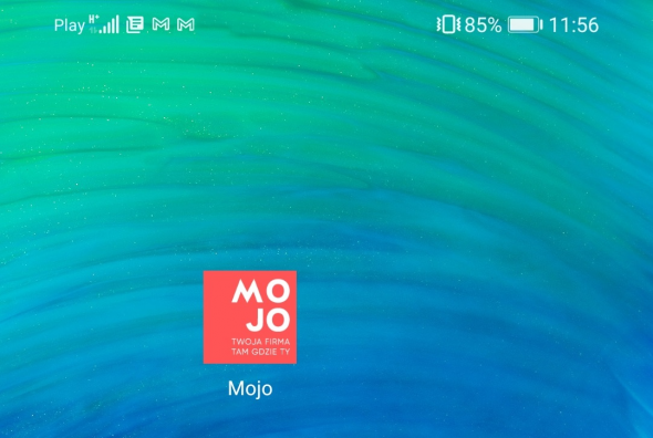 Skrót do aplikacji MOJO na androidzie