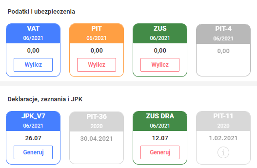 moduły informacyjne