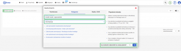 Pomoc ekspertów księgowych - lista artykułów