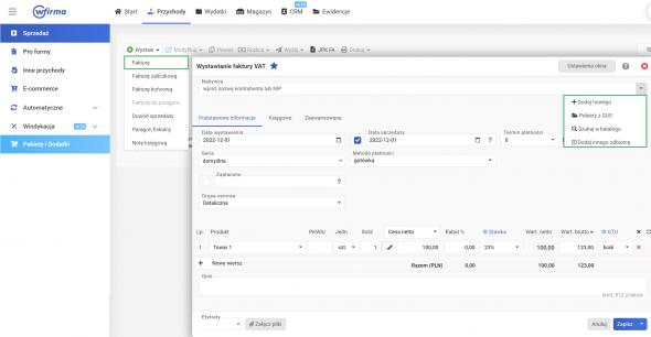 Faktura VAT - wystawianie faktur