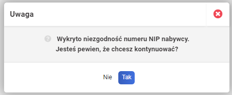 Program do odczytywania faktur w chmurze - kontrola NIP