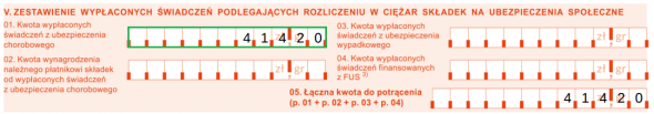 Rozliczanie zasiłków - DRA