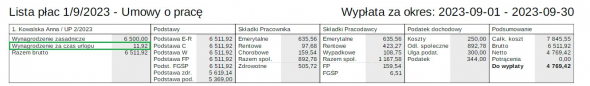 Wynagrodzenie urlopowe - ostatnie trzy miesiące